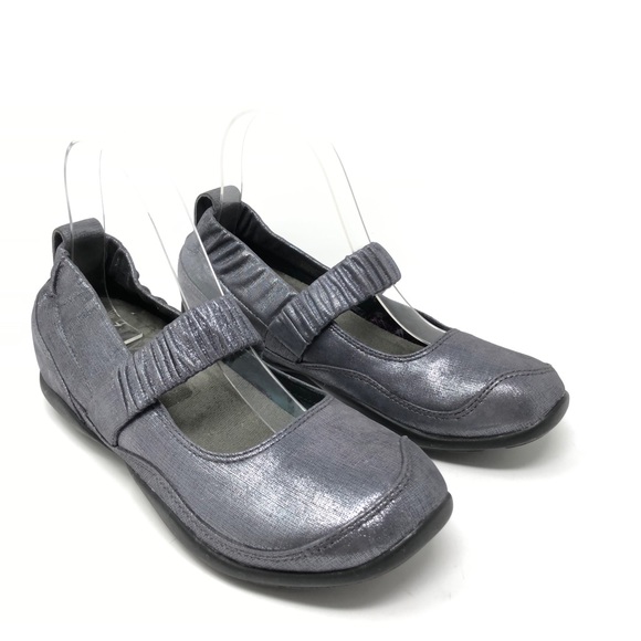 pewter mary jane shoes